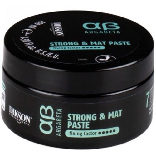 Паста для волос матирующая - Dikson Argabeta 7 Strong & Mat Paste 